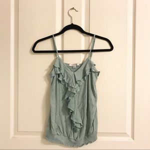 Elegant blue top